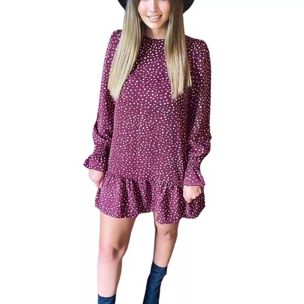Women’s AX Paris Polka Dot Shift Dress